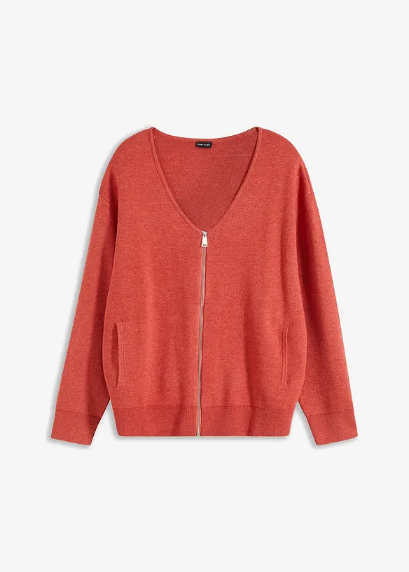 Oversized pletený kabátek, bonprix