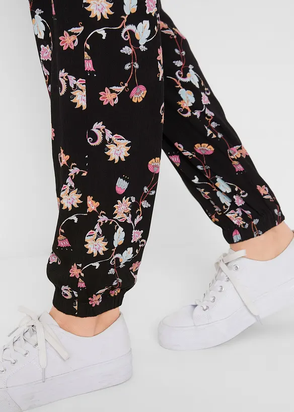 Lehké těhotenské kalhoty z viskózy, Loose Fit, bonprix