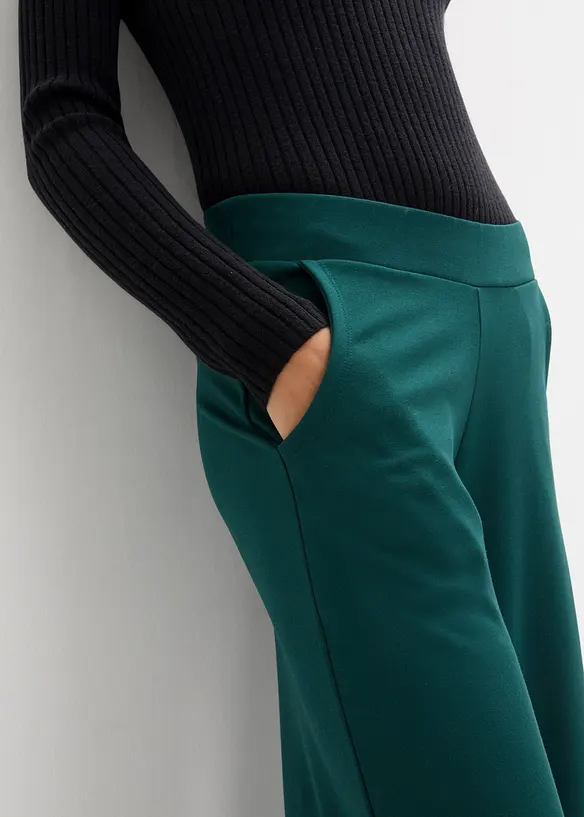 Kalhoty Culotte z viskózové směsi, bonprix