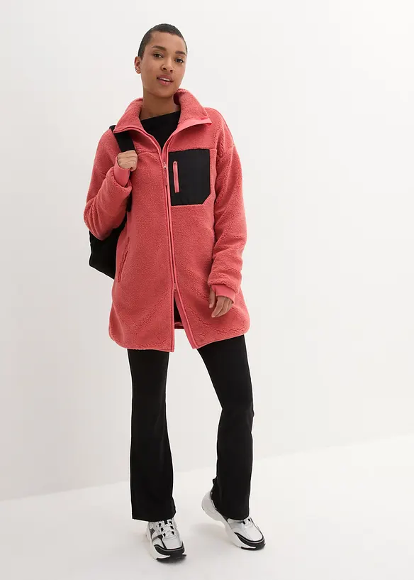 Bunda z plyšového flísu, bonprix