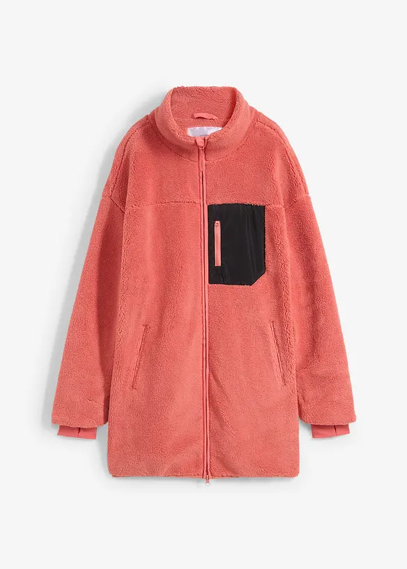 Bunda z plyšového flísu, bonprix