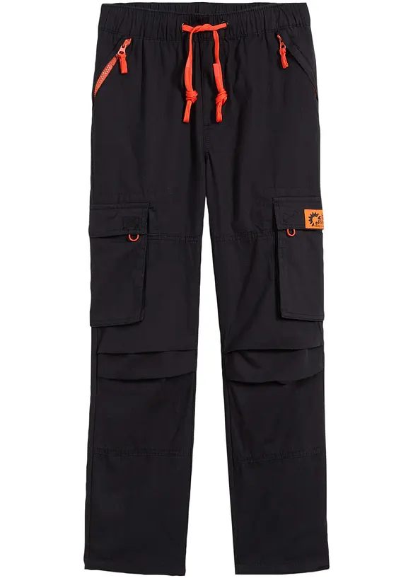 Kalhoty Regular Fit s cargo kapsami, pro chlapce, bonprix