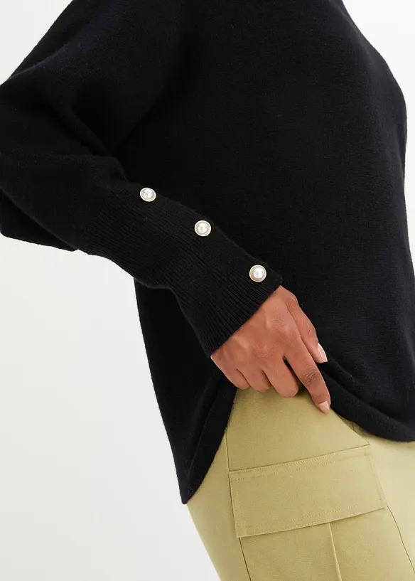 Svetr ze směsi s viskózou, bonprix