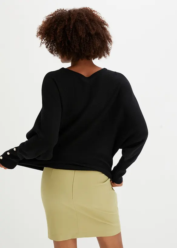 Svetr ze směsi s viskózou, bonprix