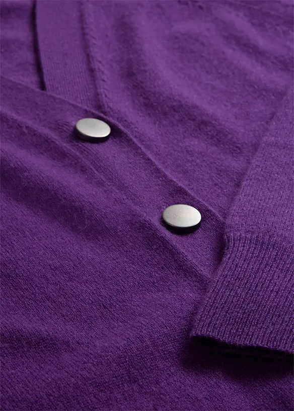 Pletený kašmírový kabátek s podílem Good Cashmere Standard®, bonprix