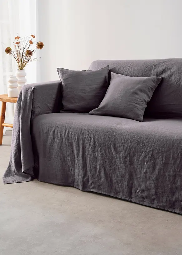 Univerzálně využitelný lněný přehoz, bonprix