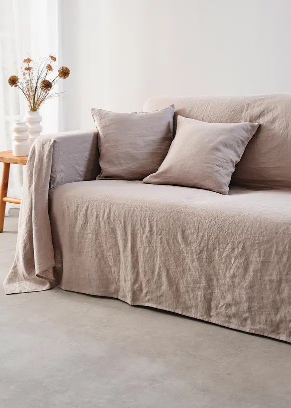 Univerzálně využitelný lněný přehoz, bonprix