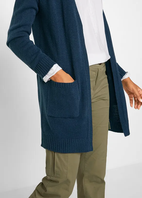 Dlouhý pletený kabátek, bonprix