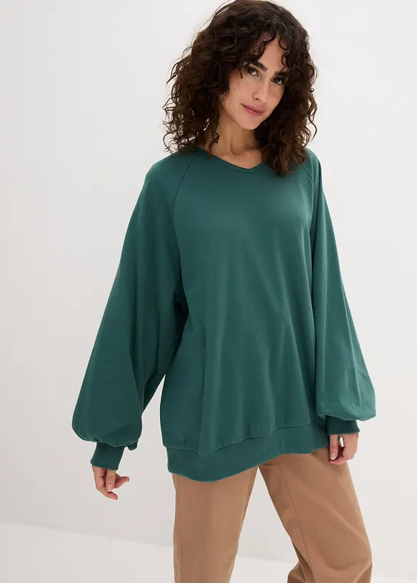Oversize tričko z čisté bavlny, bonprix