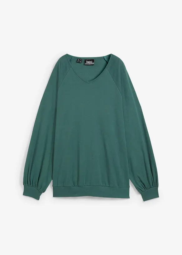 Oversize tričko z čisté bavlny, bonprix