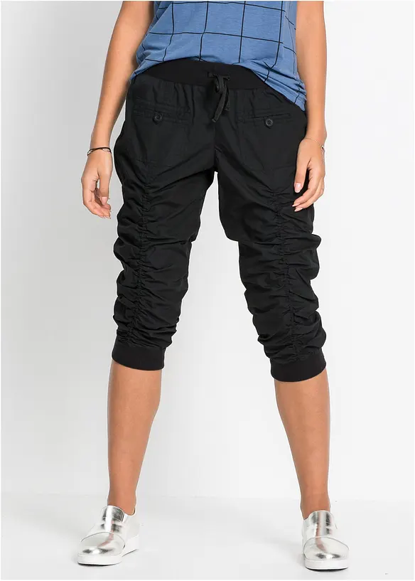 Pohodlné capri kalhoty, bonprix