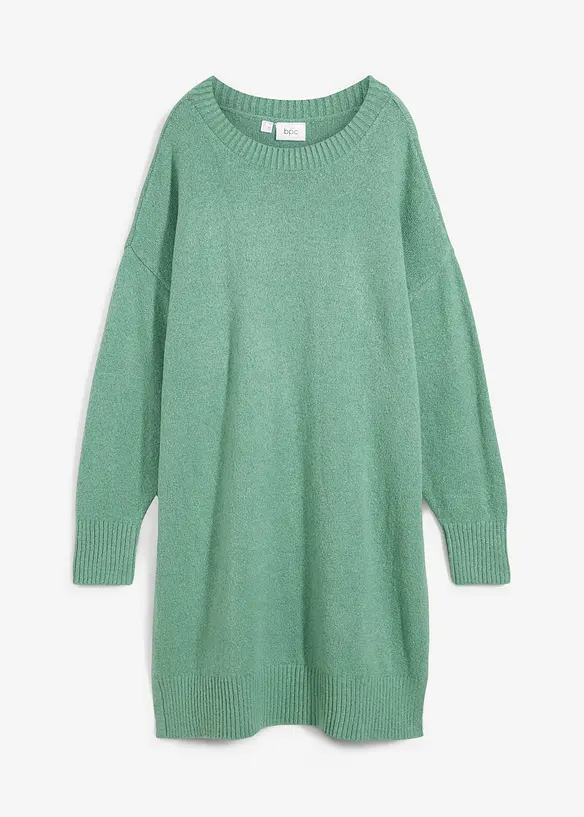 Oversized pletené šaty, bonprix