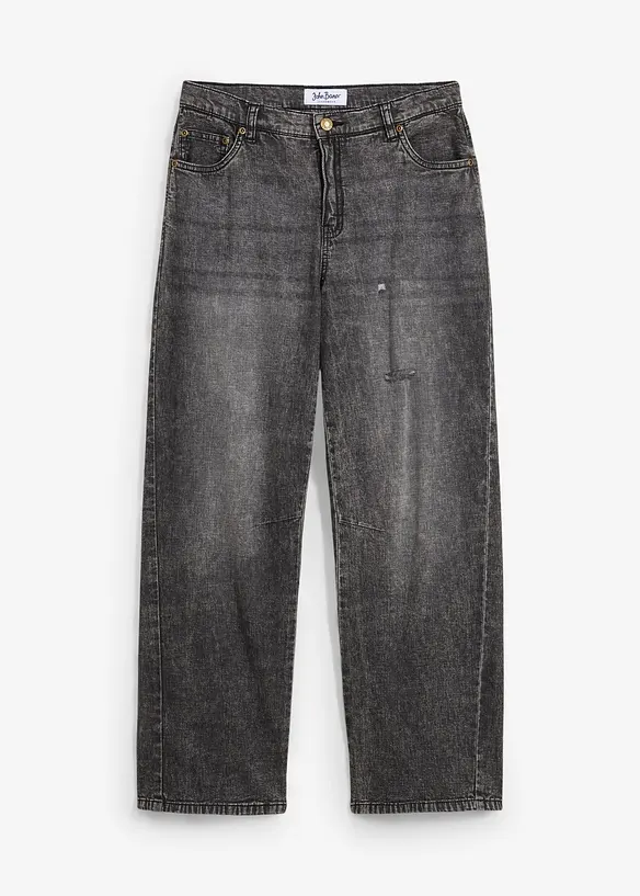 Chlapeck&eacute; strečov&eacute; dž&iacute;ny Loose Fit, Straight, bonprix