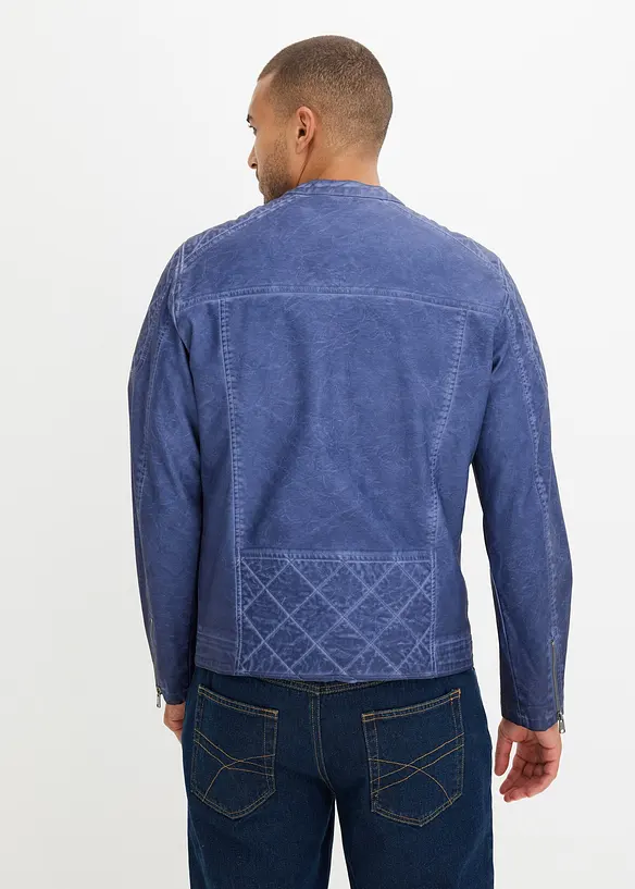 Bunda z uměl&eacute; kůže, bonprix