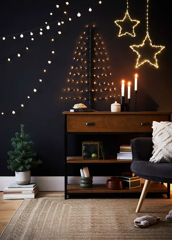 Závěsná souprava LED ozdob, bonprix