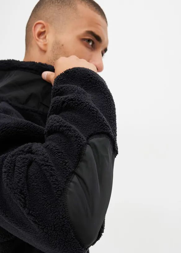 Bunda z medvídkového flísu, bonprix