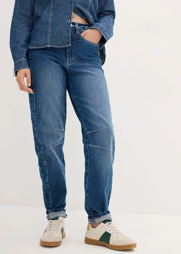 Mom džíny, High Waist, bonprix