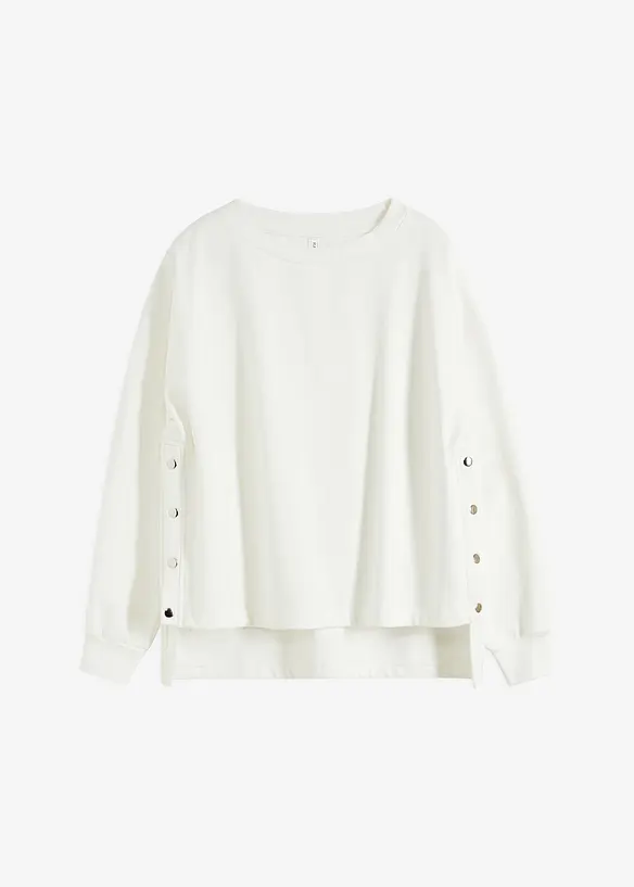 Oversize mikina z čisté organické bavlny, bonprix