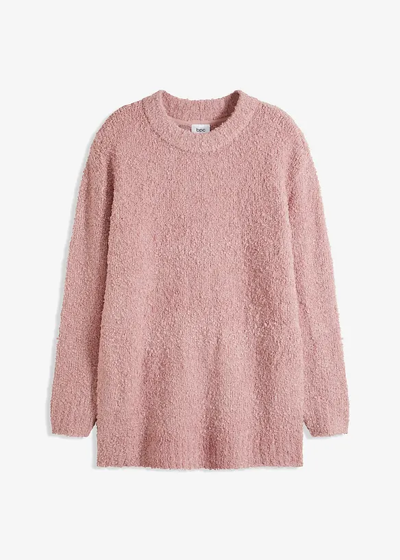 Oversized svetr z flaušové příze, bonprix