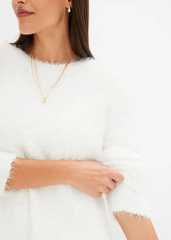 Svetr ze silněj&scaron;&iacute; pleteniny, bonprix