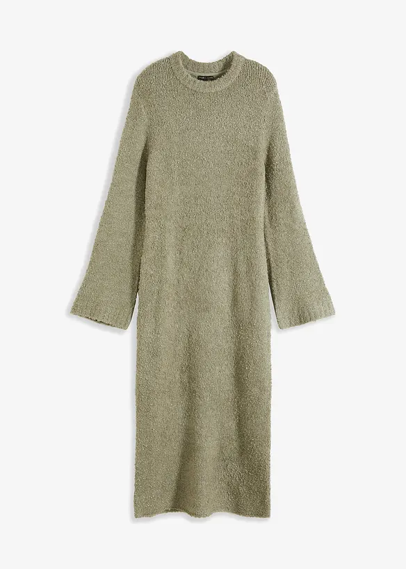 Pletené šaty z buklé, bonprix