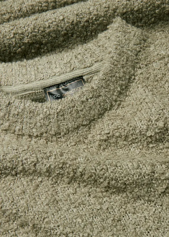 Pletené šaty z buklé, bonprix