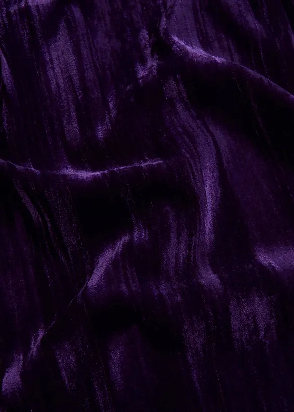 Mini šaty ze sametu, bonprix