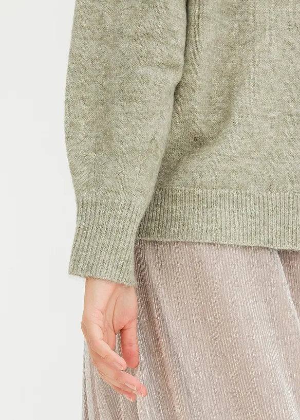 Boxy svetr s pajetkami, bonprix