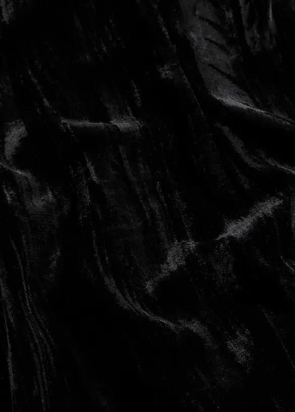 Mini šaty ze sametu, bonprix