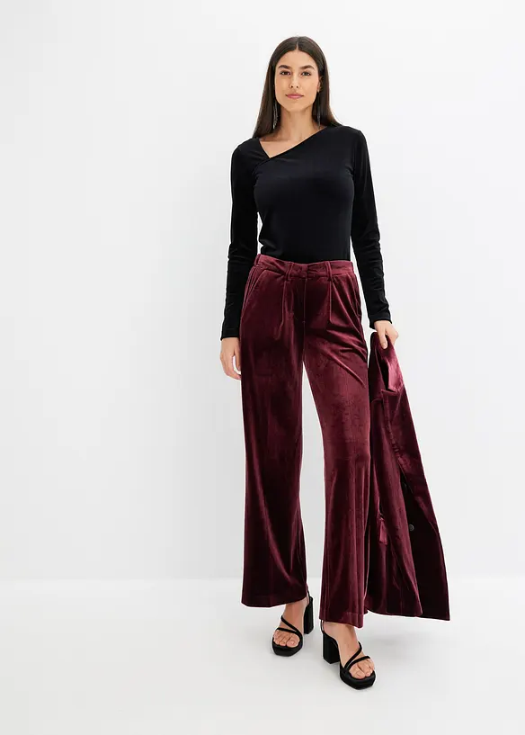 Triko z měkkého sametu, bonprix