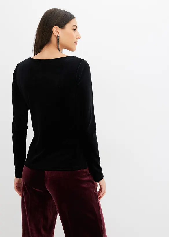 Triko z měkkého sametu, bonprix