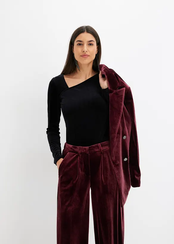 Triko z měkkého sametu, bonprix