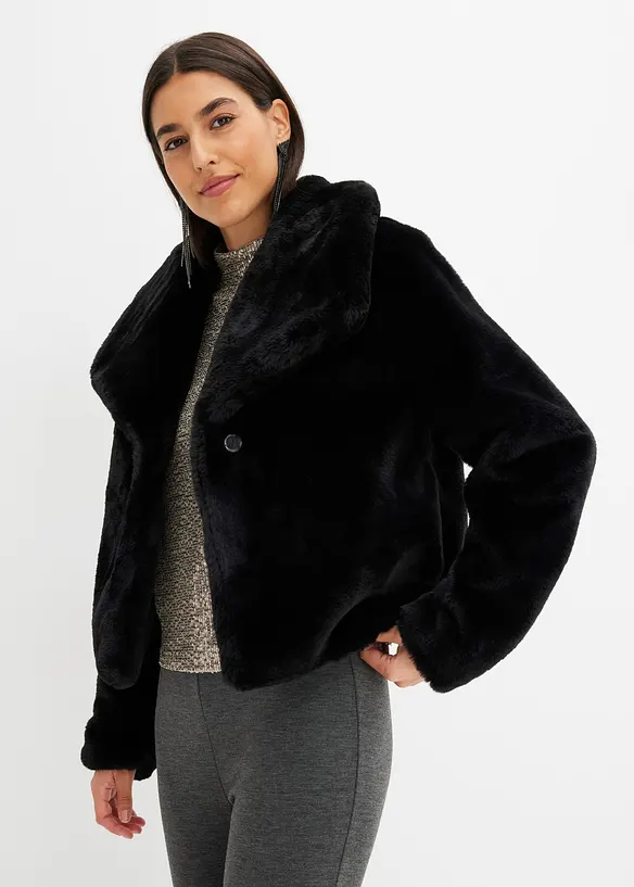 Bunda z umělé kožešiny, bonprix