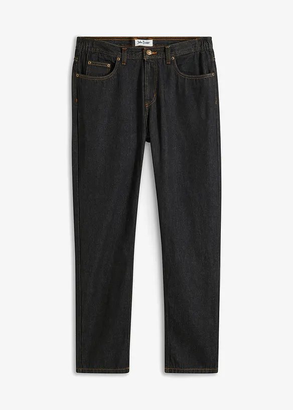 Džíny Classic Fit Straight, po stranách pružný pas, bonprix