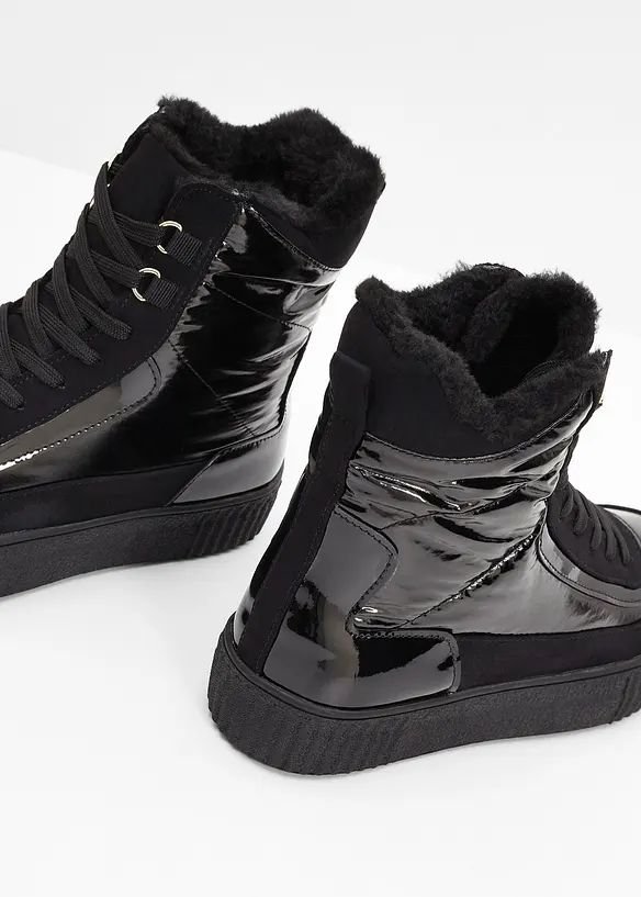 &Scaron;něrovac&iacute; kotn&iacute;kov&aacute; obuv s pod&scaron;&iacute;vkou, bonprix