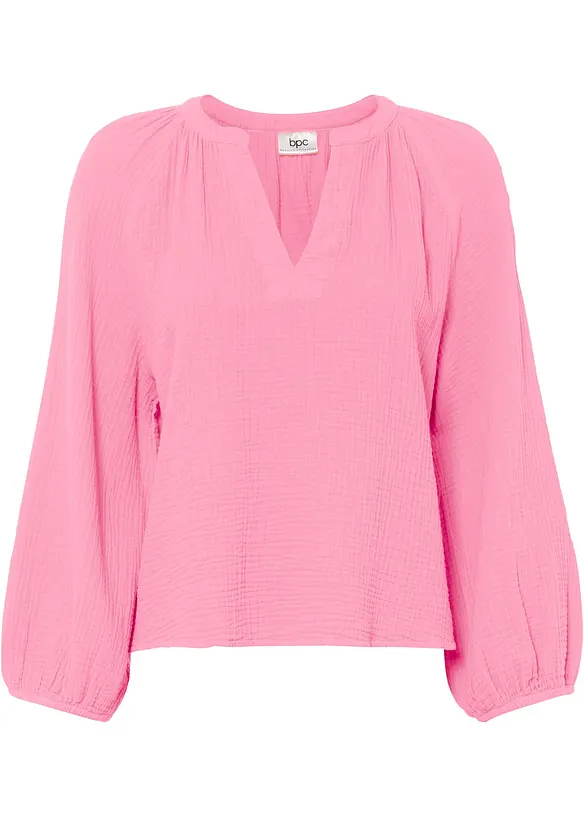 Oversize halenka z mušelínu, bonprix