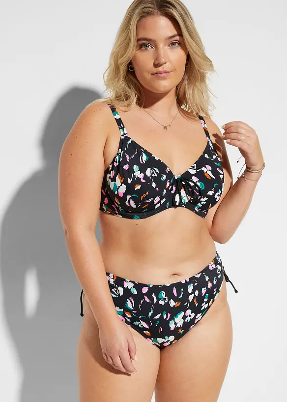 Zmenšovací bikiny s vázačkami (2dílná souprava), bonprix