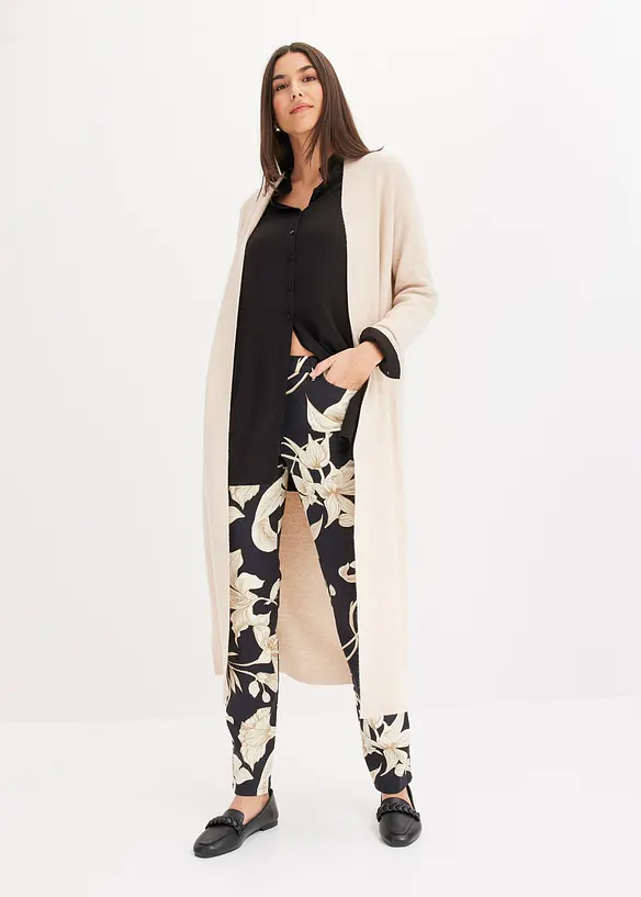 Dlouhá viskózová halenka, bonprix