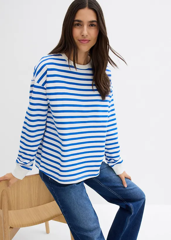 Mikina z čisté organické bavlny, bonprix