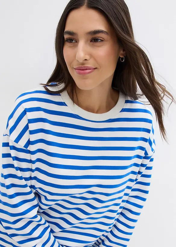 Mikina z čisté organické bavlny, bonprix