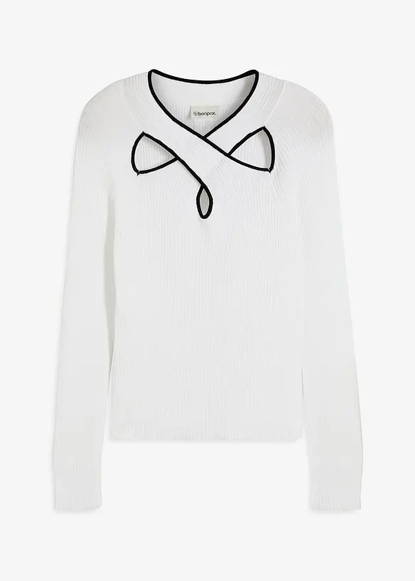 Jemně pletený svetr, bonprix