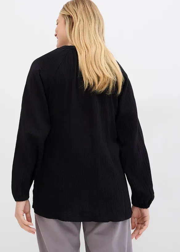 Dlouhá tunika z mušelínu, bonprix