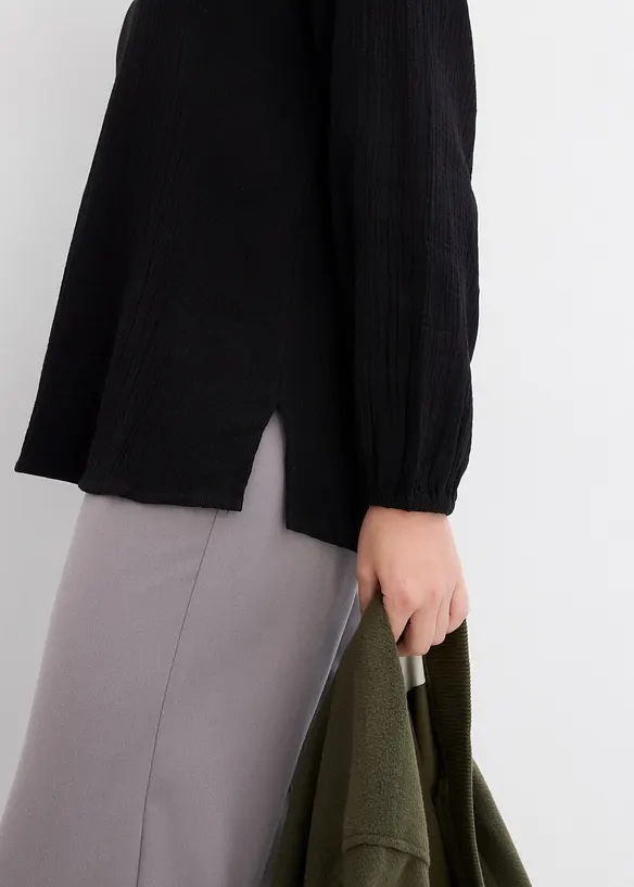 Dlouhá tunika z mušelínu, bonprix