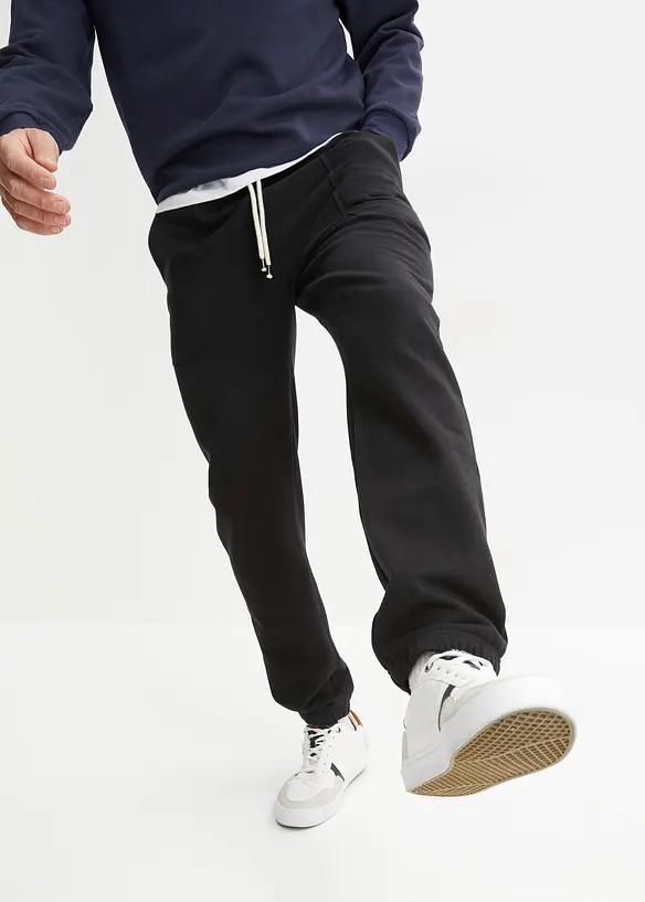 Joggingové kalhoty z čisté organické bavlny, bonprix