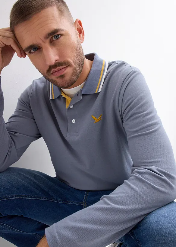 Pólo triko z čisté organické bavlny (2 ks v balení), bonprix