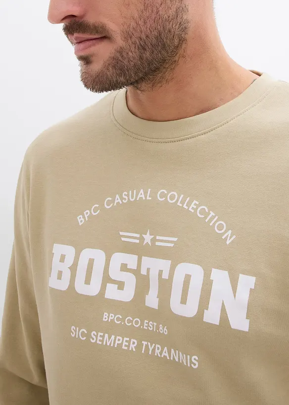 Mikina z čisté organické bavlny (2 ks v balení), bonprix