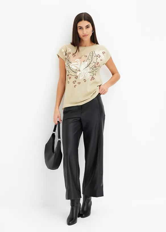 Tričko z čist&eacute; organick&eacute; bavlny, bonprix