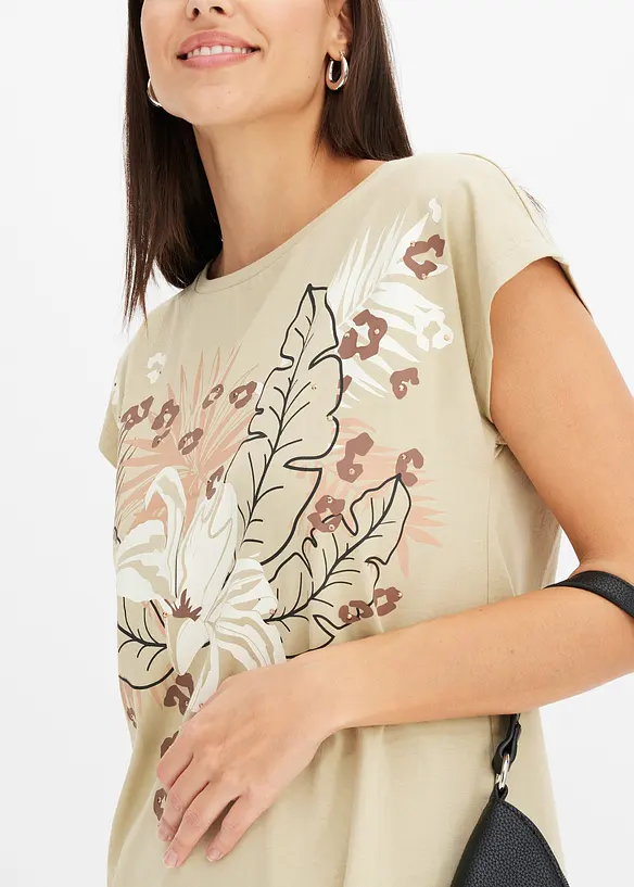 Tričko z čist&eacute; organick&eacute; bavlny, bonprix