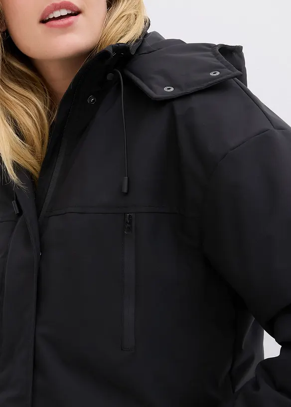 Outdoorová bunda, zkrácená, vodoodpudivá, bonprix