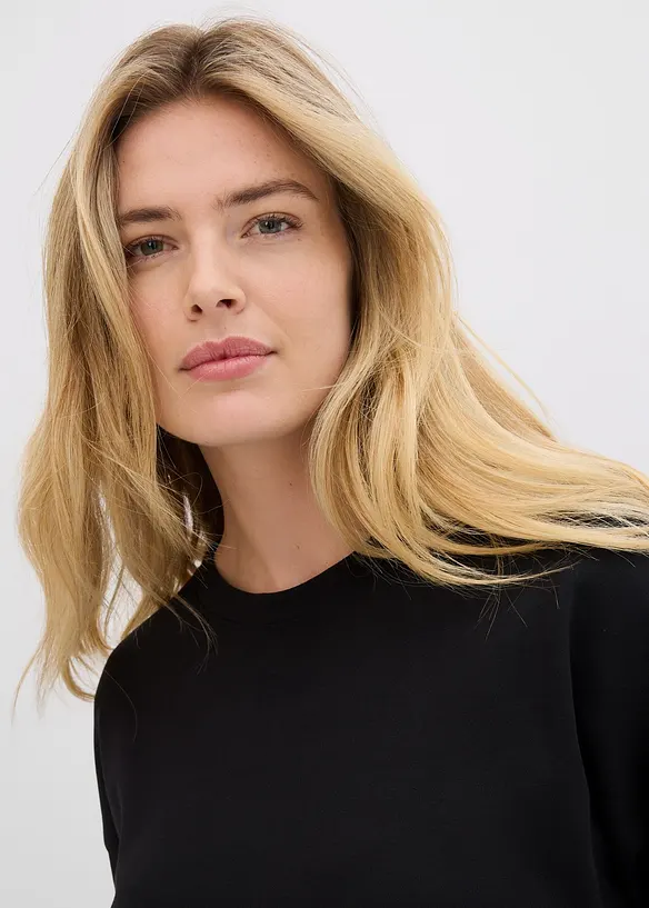 Dlouhé tričko z interlocku, bonprix